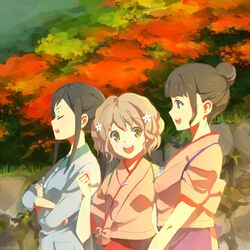 matsumae ohana from hanasaku iroha