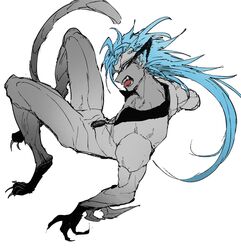 grimmjow jaegerjaquez from bleach by abaraya