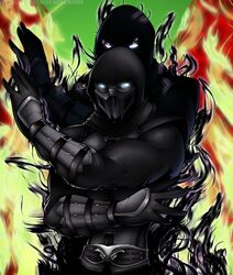 noob saibot from deviantart by mago-negro