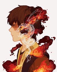 zuko from avatar: the last airbender by litarnes