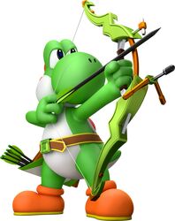 yoshi from mario & sonic at the tokyo 2020 olympic games