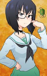 kawashima momo from girls und panzer by monolith (suibou souko)