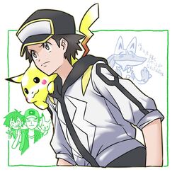 ash ketchum from pokemon by kenchi