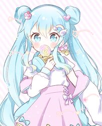 hatsune miku from vocaloid by aobahosino