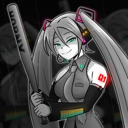 hatsune miku from vocaloid