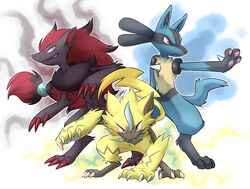 lucario from pokemon