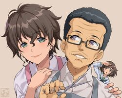 akiyama jungorou from girls und panzer by pairan