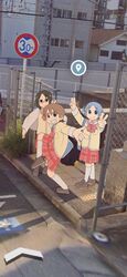 aioi yuuko from nichijou by delatoid