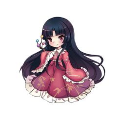 houraisan kaguya from touhou