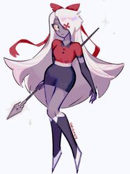vaggie from hazbin hotel by caelilante