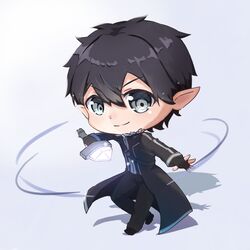 kirito from sword art online by kannya saoif