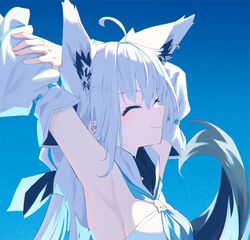 shirakami fubuki from hololive by nagishiro mito