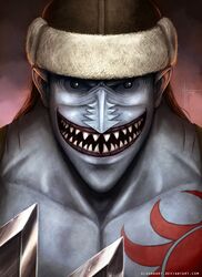 arlong from one piece by elkhanart