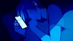 kaito from vocaloid by nokuhashi