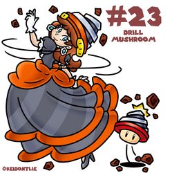 princess daisy from super mario bros.