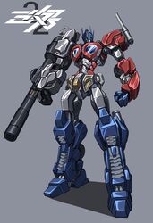 optimus prime from transformers by 3ok