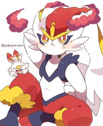 cinderace from pokemon by roku (rokkrn)