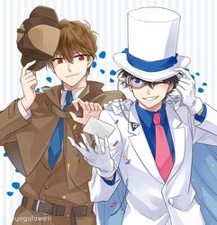hakuba saguru from magic kaito by yogura