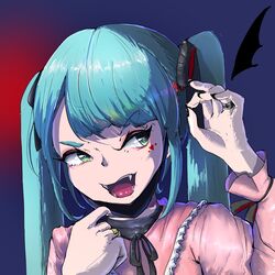 hatsune miku from vampire (vocaloid)