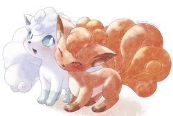 alolan vulpix from pokemon