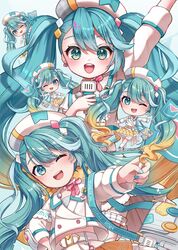 hatsune miku from vocaloid
