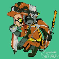 inkling girl from splatoon (series)