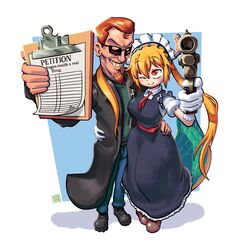 postal dude from kobayashi-san chi no maidragon