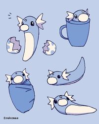 dratini from pokemon by rekcmas