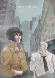 kusanagi motoko from ghost in the shell