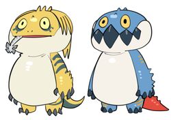 great jagras from monster hunter: world by sido (slipknot)