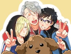 katsuki yuuri from yuri!!! on ice by monotsuki