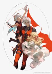 dante (devil may cry) from devil may cry (anime)