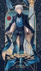 vergil (devil may cry) from devil may cry (series)