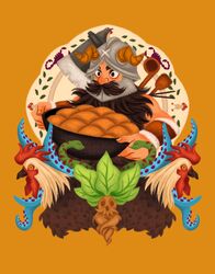 senshi (dungeon meshi) from dungeon meshi