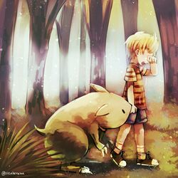 drago from mother (game) by reina (tyty123)