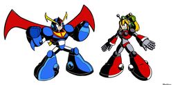 mega man (character) from deviantart by borockman