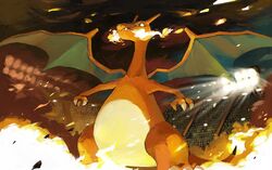 charizard from pokemon by mokuzou (moku ssbu)