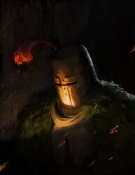 solaire of astora from dark souls (series)
