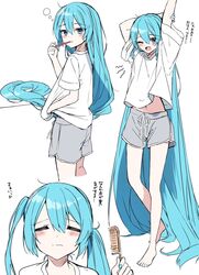 hatsune miku from vocaloid by pentagon (railgun ky1206)