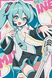 hatsune miku from vocaloid by cika k