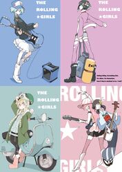 hibiki ai from the rolling girls by tansuke