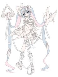 hatsune miku from swan lake