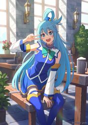 aqua (konosuba) from kono subarashii sekai ni shukufuku wo!