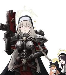 adepta sororitas from blue archive by fleur-de-lis