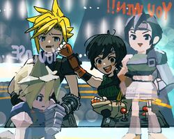 cloud strife from final fantasy by soraoyogusakana