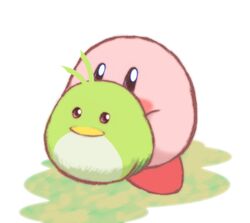 kirby from kirby's dream land 3 by kous (onetwojustice)