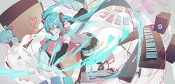 hatsune miku from vocaloid
