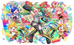 hatsune miku from crash fever