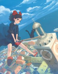 jiji (majo no takkyuubin) from majo no takkyuubin by weno