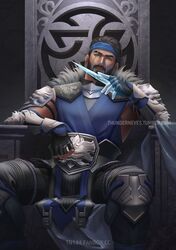 kuai liang from mortal kombat by thunderneves